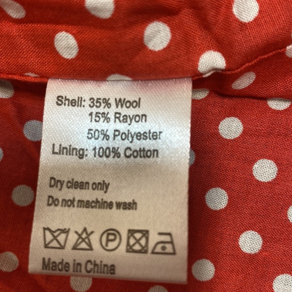 Retro wool coat‎ /dress size 10 woman’s - Picture 14 of 14